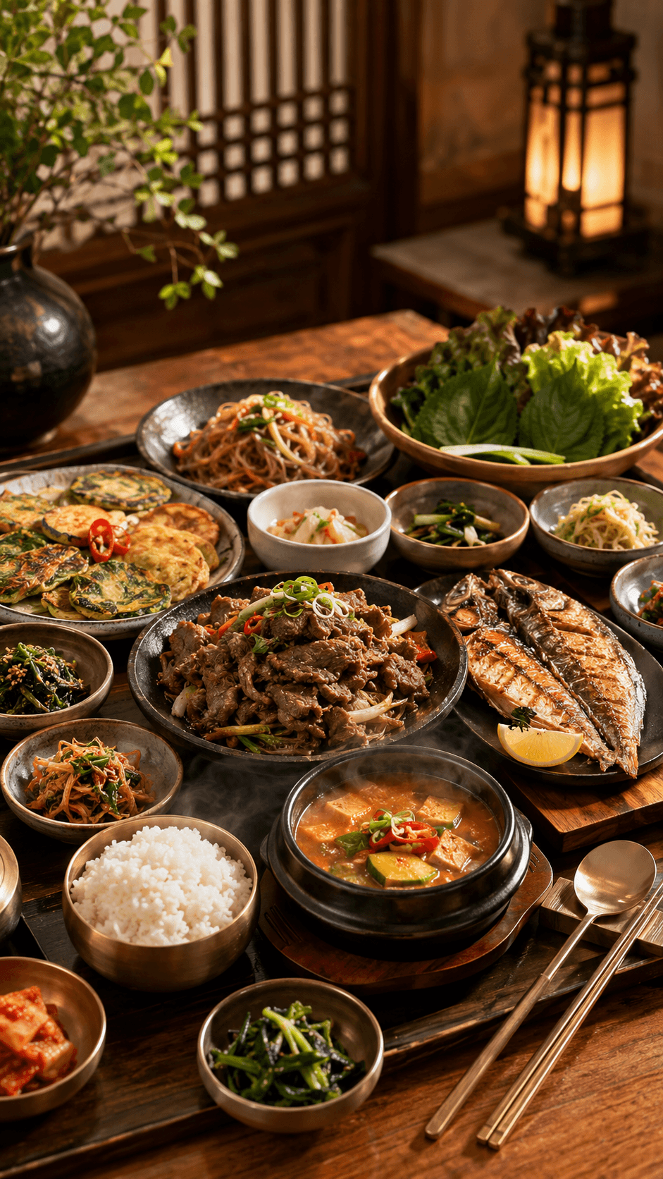 백선당 정식 한 상
