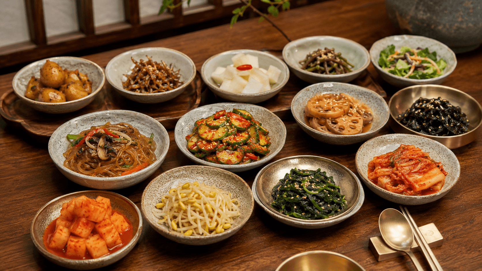 정갈하게 차려낸 반찬